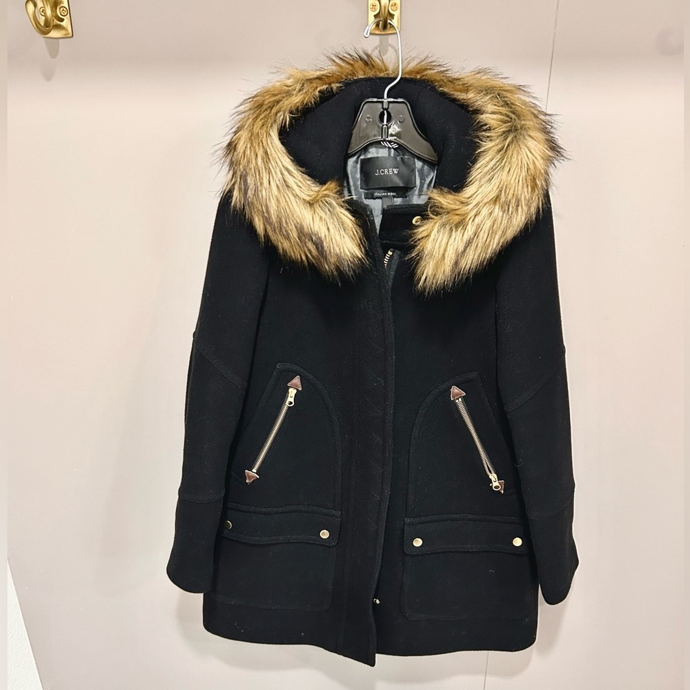 JCrew Chateau Coat -Sz 8